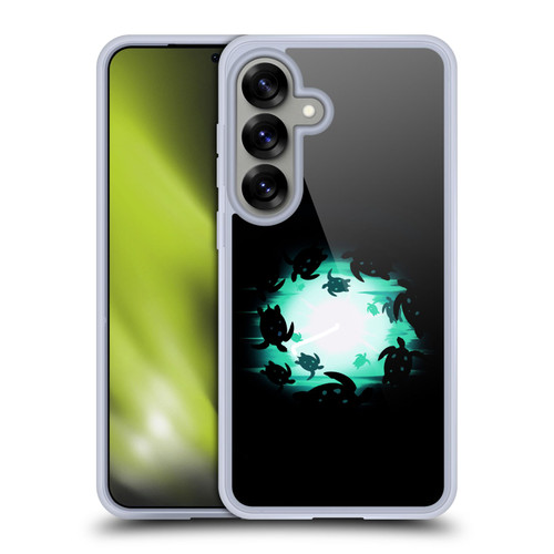Alyn Spiller Animal Art Turtles Soft Gel Case for Samsung Galaxy S25 & MagSafe