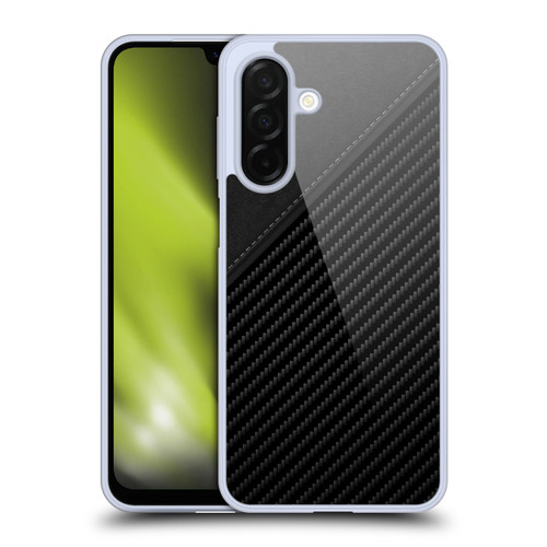 Alyn Spiller Carbon Fiber Leather Soft Gel Case for Samsung Galaxy A26 5G