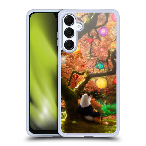 Aimee Stewart Fantasy Panda & Fox Soft Gel Case for Samsung Galaxy A16 5G & MagSafe