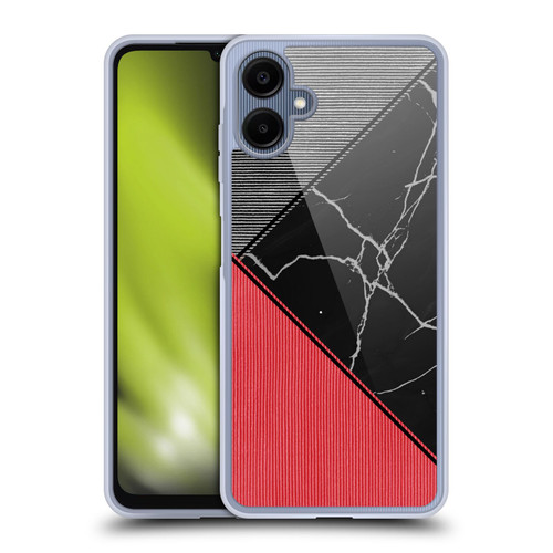 Alyn Spiller Marble Colour Block Soft Gel Case for Samsung Galaxy A06 4G / 5G