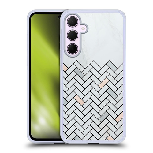 Alyn Spiller Marble Tile Soft Gel Case for Samsung Galaxy A35 5G