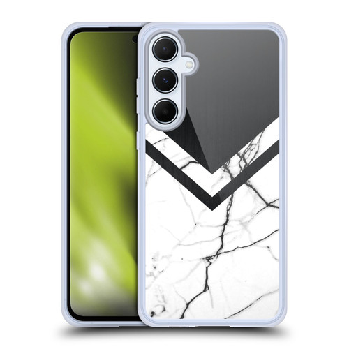 Alyn Spiller Marble Half Cut Soft Gel Case for Samsung Galaxy A55 5G