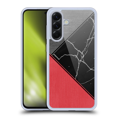 Alyn Spiller Marble Colour Block Soft Gel Case for Samsung Galaxy A56 5G