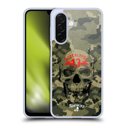 Alchemy Gothic Skull Camo Skull Soft Gel Case for Samsung Galaxy A26 5G