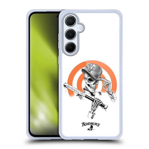 Alchemy Gothic Skull Dead Droog Soft Gel Case for Samsung Galaxy A55 5G