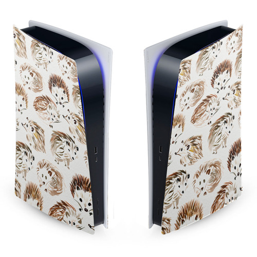 Cat Coquillette Art Mix Hedgehogs Vinyl Sticker Skin Decal Cover for Sony PS5 Digital Edition Console