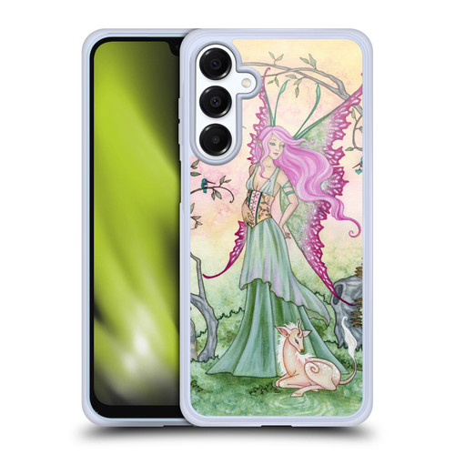 Amy Brown Elemental Series Hummingbird Serenade Soft Gel Case for Samsung Galaxy A16 5G & MagSafe