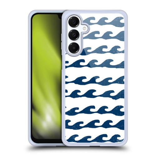 Andrea Lauren Design Sea Animals White Waves Soft Gel Case for Samsung Galaxy A16 5G & MagSafe