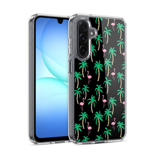 Andrea Lauren Design Birds Black Flamingo Soft Gel Case for Samsung Galaxy A17 4G / 5G