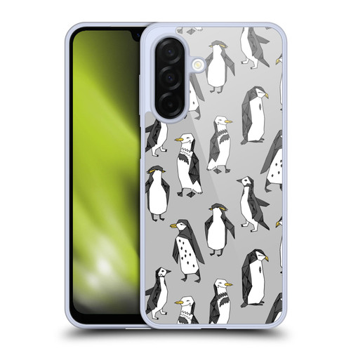 Andrea Lauren Design Birds Gray Penguins Soft Gel Case for Samsung Galaxy A26 5G