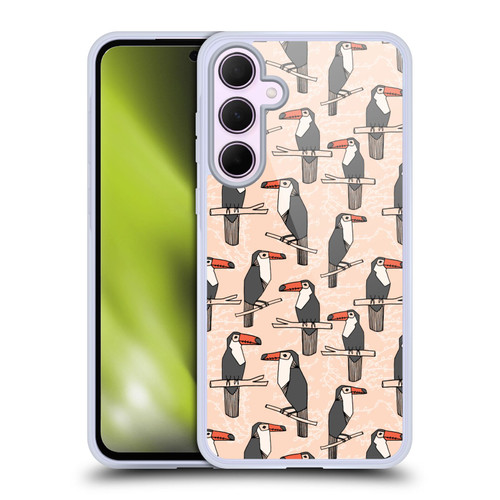 Andrea Lauren Design Birds Toucan Soft Gel Case for Samsung Galaxy A35 5G