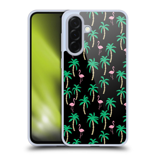 Andrea Lauren Design Birds Black Flamingo Soft Gel Case for Samsung Galaxy A36 5G