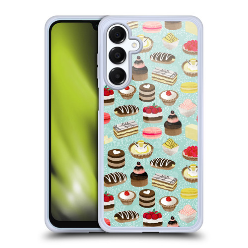 Andrea Lauren Design Food Pattern Desserts Soft Gel Case for Samsung Galaxy A16 5G & MagSafe