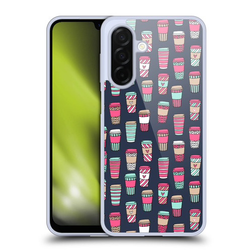 Andrea Lauren Design Food Pattern Coffee Soft Gel Case for Samsung Galaxy A26 5G