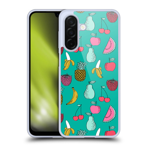 Andrea Lauren Design Food Pattern Fruits Soft Gel Case for Samsung Galaxy A26 5G