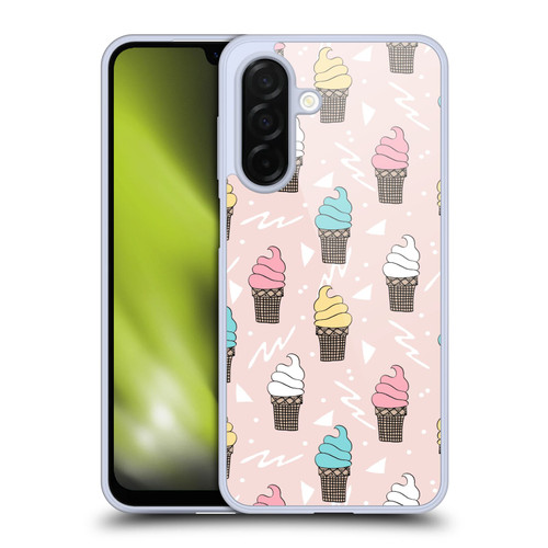 Andrea Lauren Design Food Pattern Ice Cream Soft Gel Case for Samsung Galaxy A26 5G
