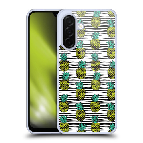 Andrea Lauren Design Food Pattern Pineapples Soft Gel Case for Samsung Galaxy A26 5G