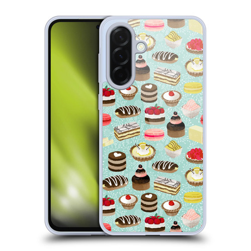 Andrea Lauren Design Food Pattern Desserts Soft Gel Case for Samsung Galaxy A36 5G