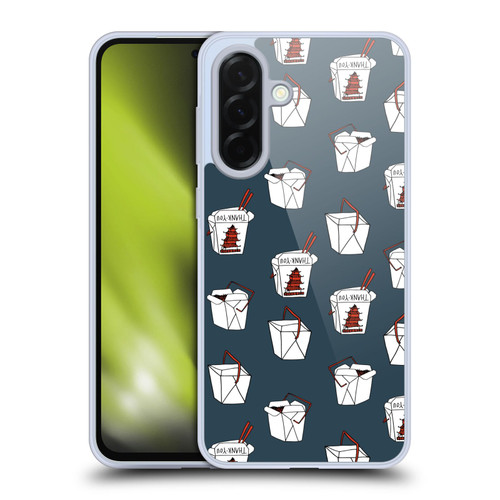 Andrea Lauren Design Food Pattern Take Out Soft Gel Case for Samsung Galaxy A36 5G