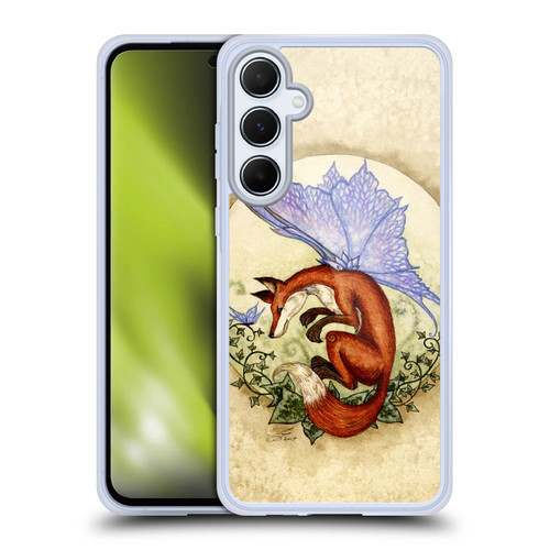 Amy Brown Mythical Curiousity Fox Soft Gel Case for Samsung Galaxy A55 5G