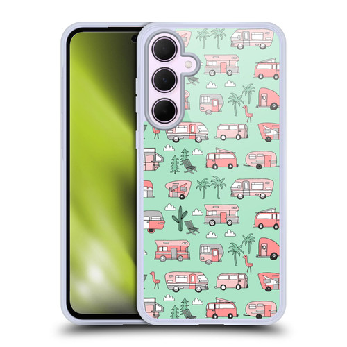 Andrea Lauren Design Lady Like Car Soft Gel Case for Samsung Galaxy A35 5G