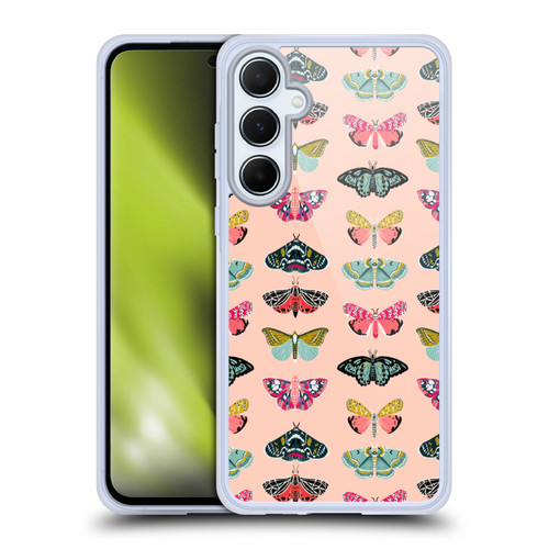 Andrea Lauren Design Lady Like Moths Soft Gel Case for Samsung Galaxy A55 5G