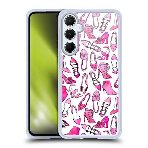 Andrea Lauren Design Lady Like Shoe Addict Soft Gel Case for Samsung Galaxy A55 5G