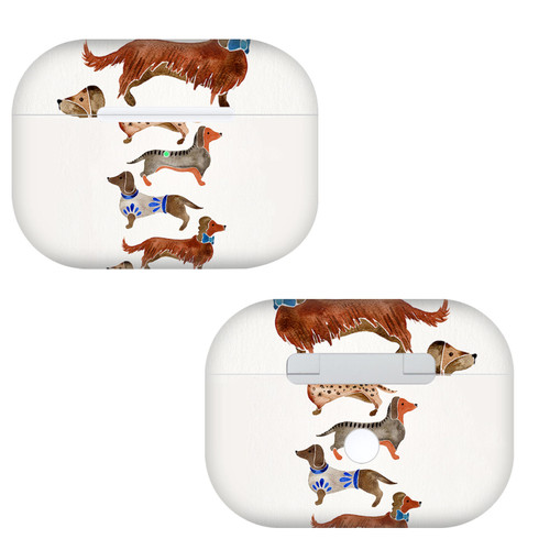Cat Coquillette Art Mix Dachshunds Vinyl Sticker Skin Decal Cover for Apple AirPods Pro Charging Case