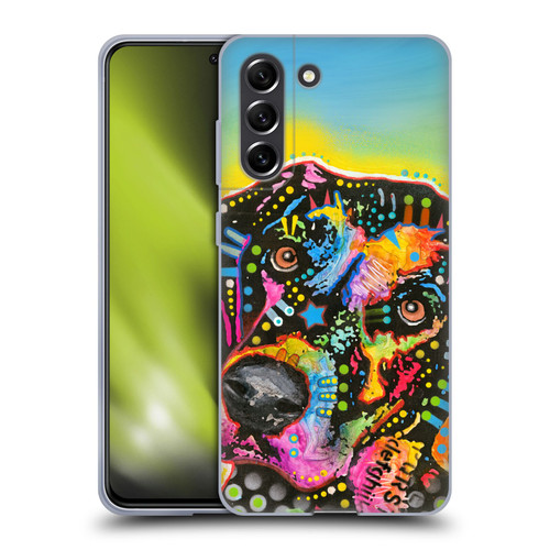 Dean Russo Dogs Labrador Soft Gel Case for Samsung Galaxy S21 FE 5G