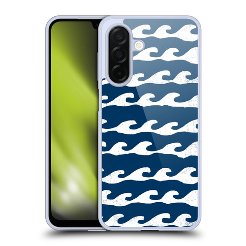 Andrea Lauren Design Sea Animals Blue Waves Soft Gel Case for Samsung Galaxy A26 5G
