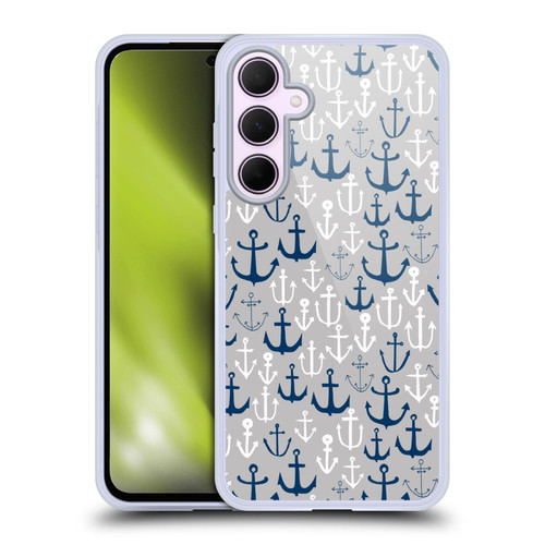 Andrea Lauren Design Sea Animals Anchors Soft Gel Case for Samsung Galaxy A35 5G