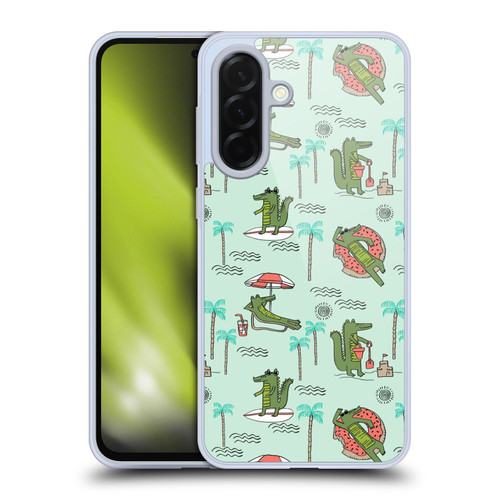 Andrea Lauren Design Sea Animals Alligators Soft Gel Case for Samsung Galaxy A36 5G
