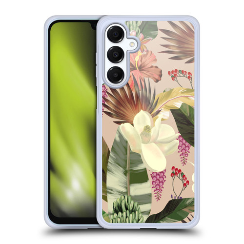 Anis Illustration Graphics New Tropicals Soft Gel Case for Samsung Galaxy A16 5G & MagSafe