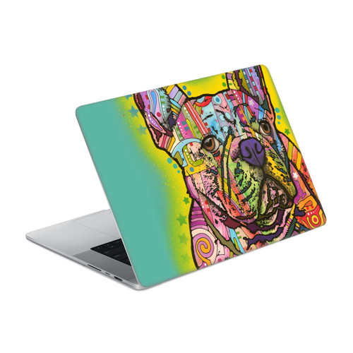 Dean Russo Animals French Bulldog Vinyl Sticker Skin Decal Cover for Apple MacBook Pro 14" A2442 / A3426 / A3427