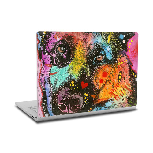 Dean Russo Animals German Shepherd Vinyl Sticker Skin Decal Cover for Microsoft Surface Book 2