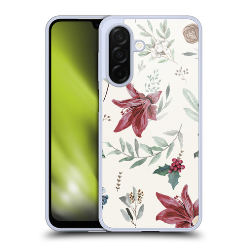 Anis Illustration Floral Pattern Christmas Eucalyptus Soft Gel Case for Samsung Galaxy A26 5G