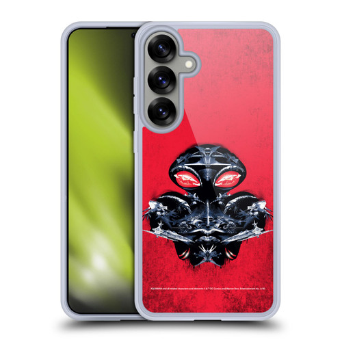 Aquaman Movie Graphics Black Manta Distressed Look Soft Gel Case for Samsung Galaxy S25+ & MagSafe