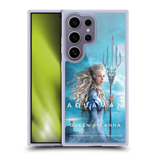 Aquaman Movie Posters Queen Atlanna Soft Gel Case for Samsung Galaxy S25 Ultra & MagSafe