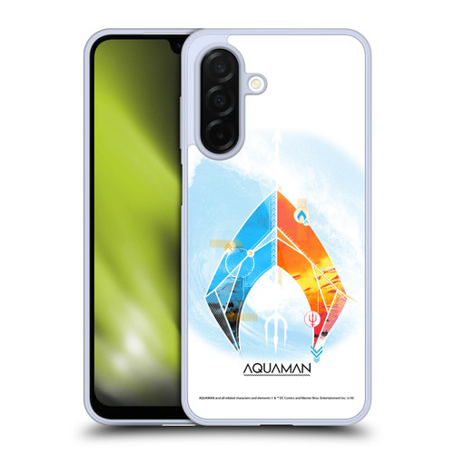 Aquaman Movie Logo Trident of Atlan Soft Gel Case for Samsung Galaxy A26 5G