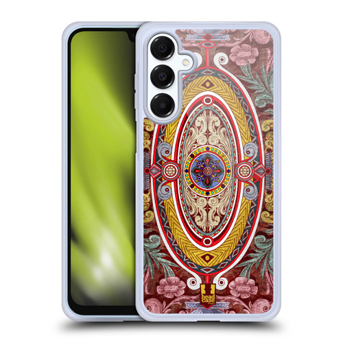 Head Case Designs Arabesque Pattern Baroque Soft Gel Case for Samsung Galaxy A16 5G & MagSafe