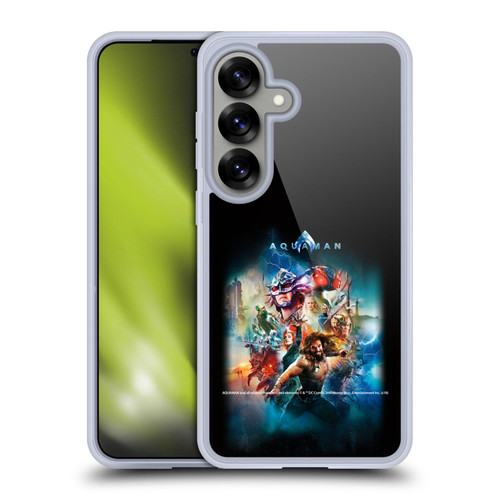 Aquaman Movie Posters Kingdom United Soft Gel Case for Samsung Galaxy S25 & MagSafe
