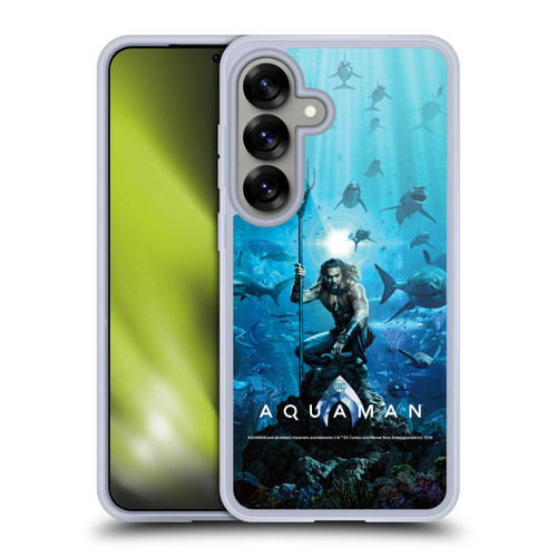 Aquaman Movie Posters Marine Telepathy Soft Gel Case for Samsung Galaxy S25 & MagSafe