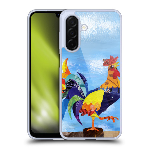 Artpoptart Animals Colorful Rooster Soft Gel Case for Samsung Galaxy A26 5G