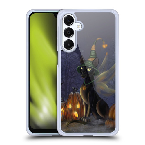 Ash Evans Black Cats The Witching Time Soft Gel Case for Samsung Galaxy A16 5G & MagSafe