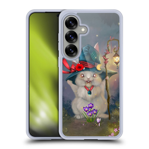 Ash Evans Graphics Magic Bunny Soft Gel Case for Samsung Galaxy S25 & MagSafe