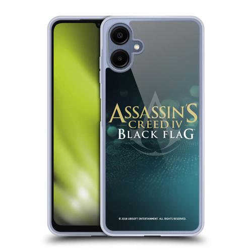 Assassin's Creed Black Flag Logos Gold And White Soft Gel Case for Samsung Galaxy A06 4G / 5G