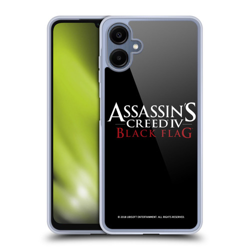 Assassin's Creed Black Flag Logos White And Red Soft Gel Case for Samsung Galaxy A06 4G / 5G