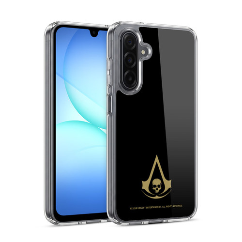 Assassin's Creed Black Flag Logos Gold Soft Gel Case for Samsung Galaxy A17 4G / 5G