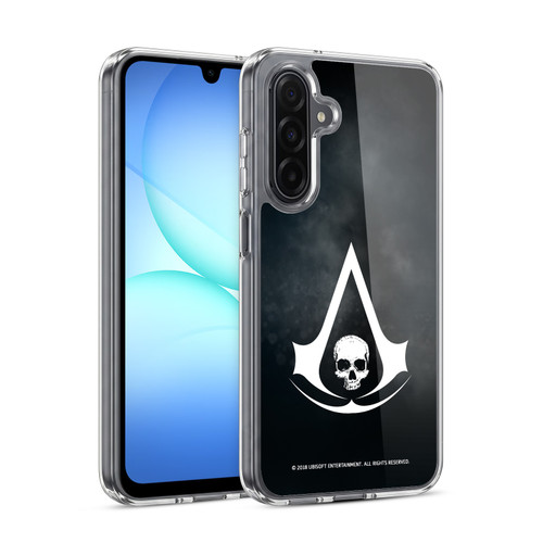 Assassin's Creed Black Flag Logos White Soft Gel Case for Samsung Galaxy A17 4G / 5G