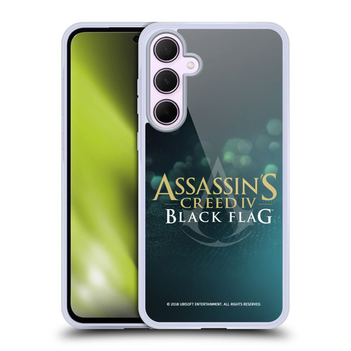 Assassin's Creed Black Flag Logos Gold And White Soft Gel Case for Samsung Galaxy A35 5G